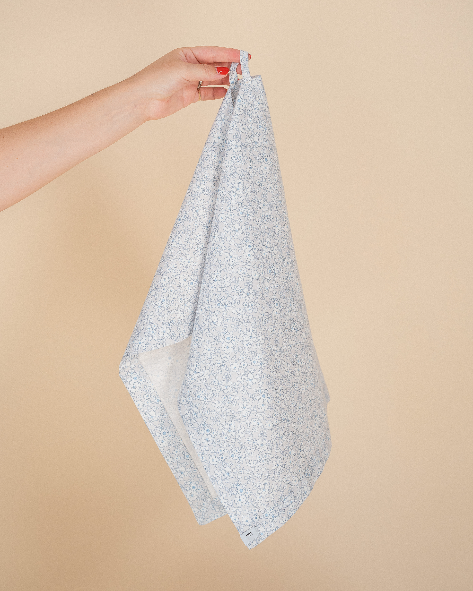 Cloud Petal Liberty Tea Towel