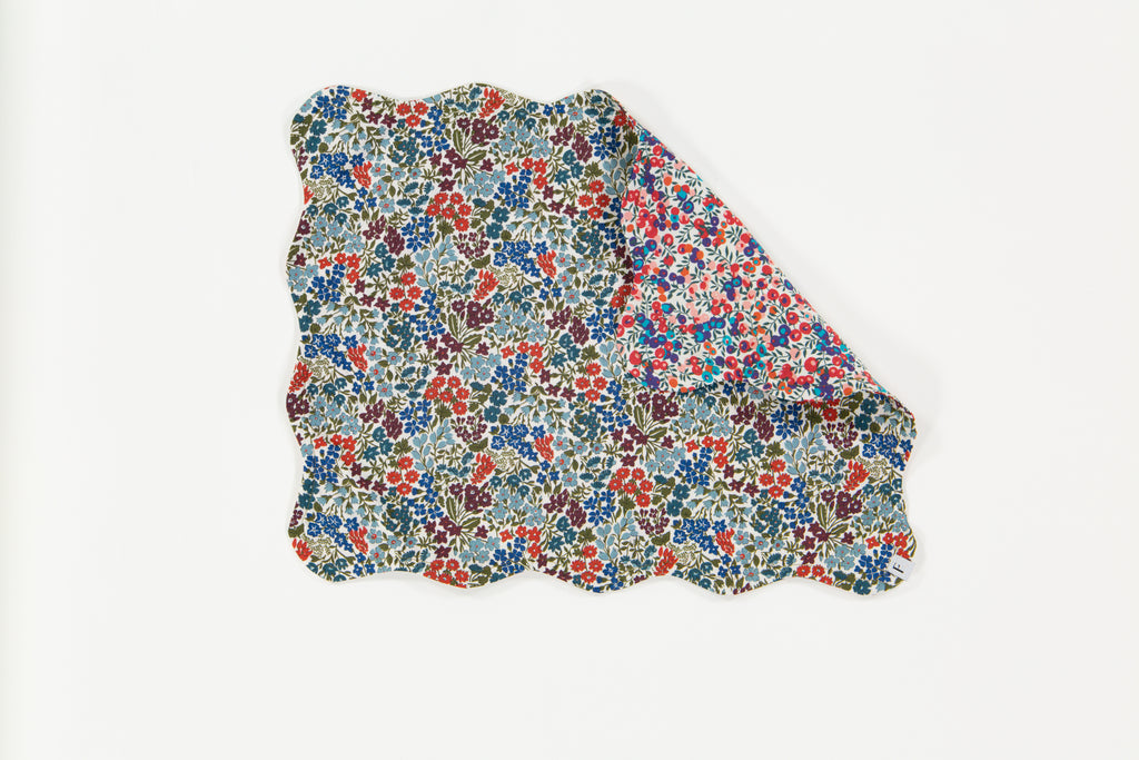Liberty Wiltshire & Wildflower Waltz Print Placemats with Wave | Set of 2
