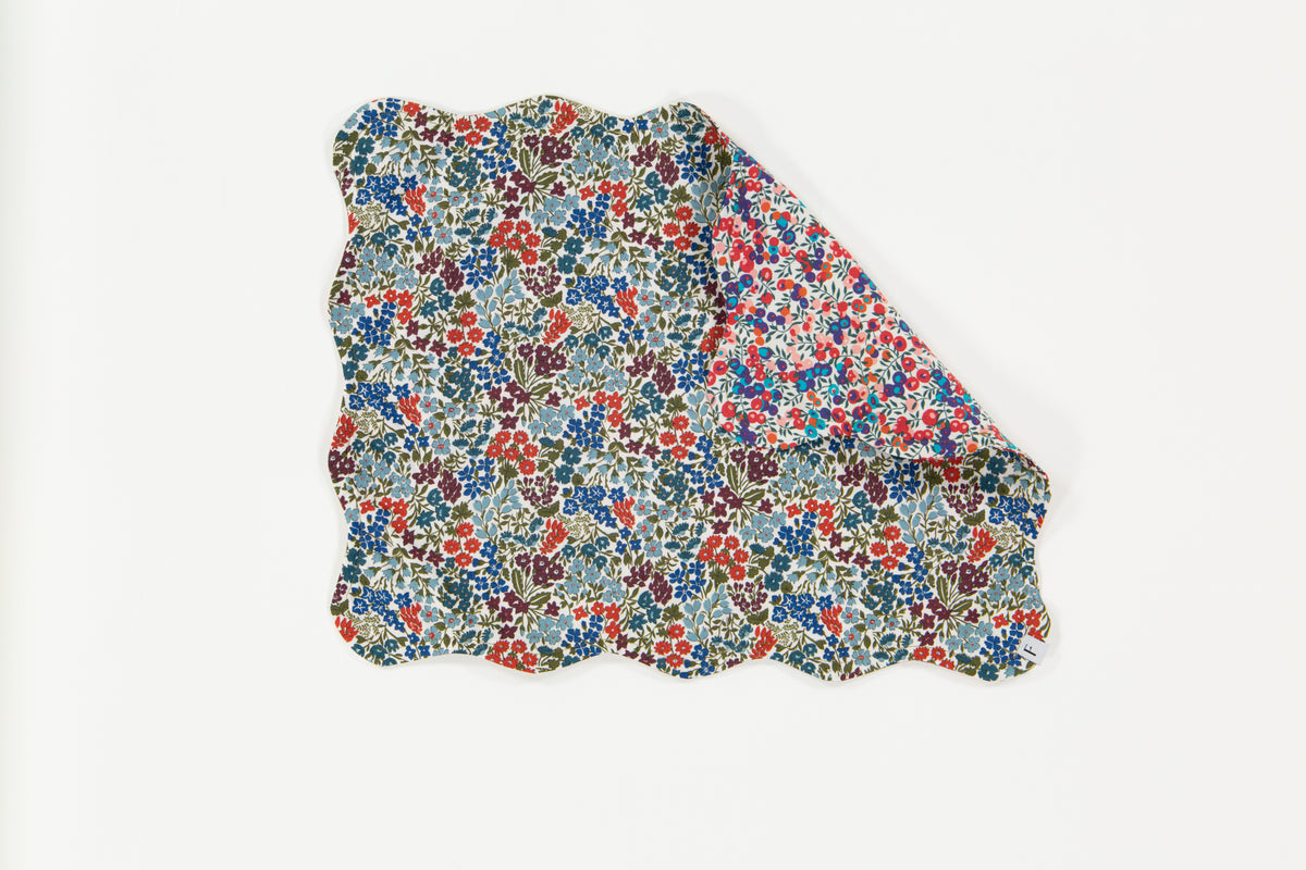 Liberty Wiltshire & Wildflower Waltz Print Placemats with Wave | Set of 2