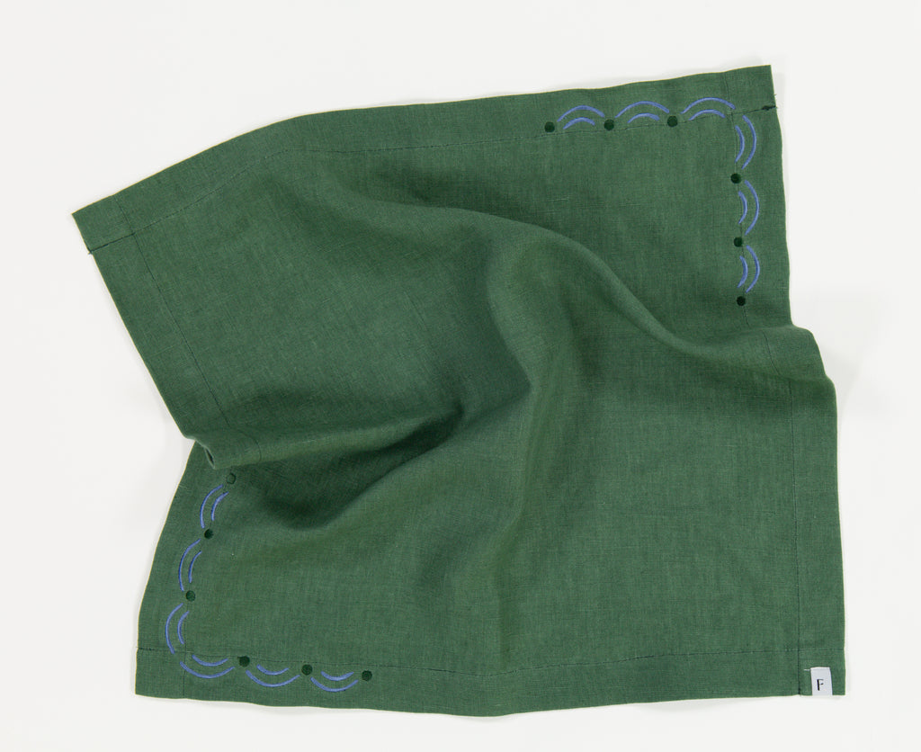 Foliage Green Napkins | Set of 2