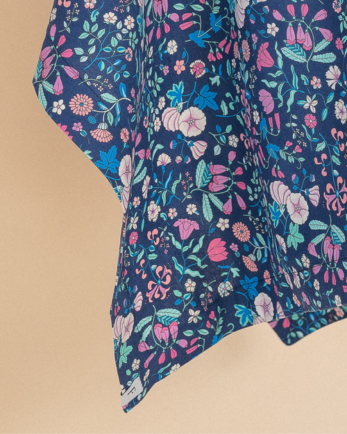 Bluebell Garden Liberty Tea Towel