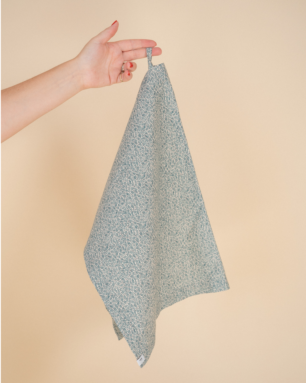 Dots & Dashes Liberty Tea Towel