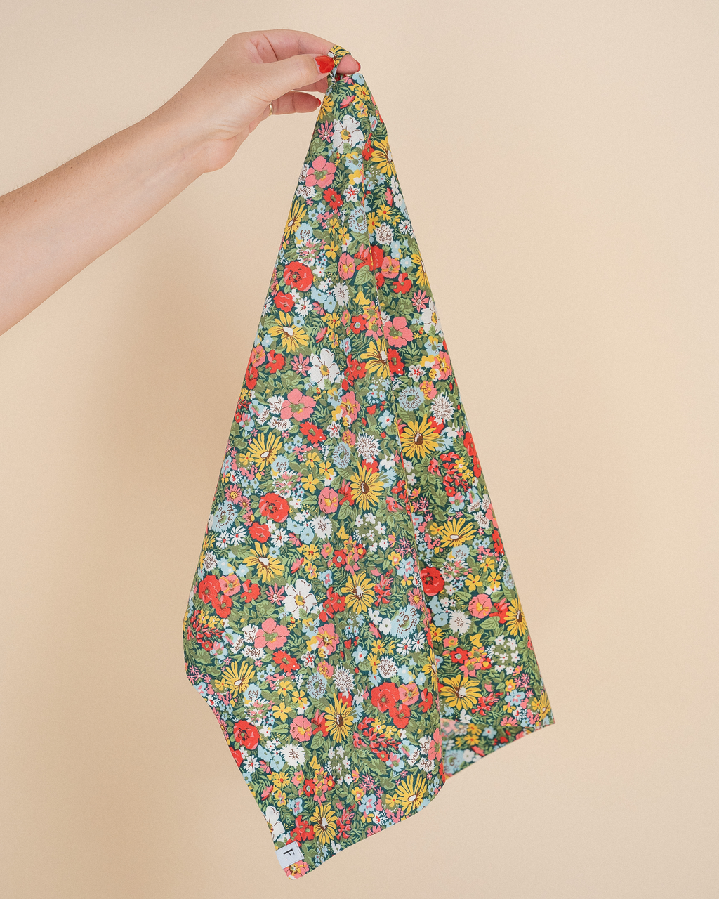 Harvest Bloom Liberty Tea Towel