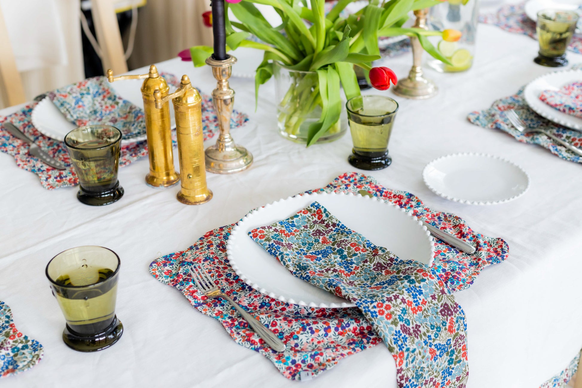 Liberty Wildflower Waltz Print Napkins | Set of 2