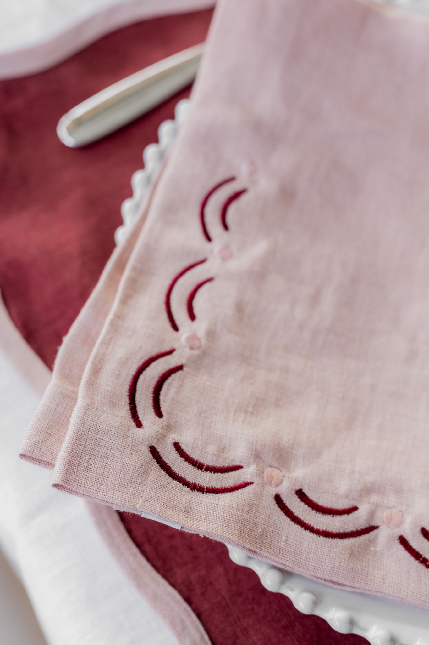Petal Pink Napkins | Set of 2