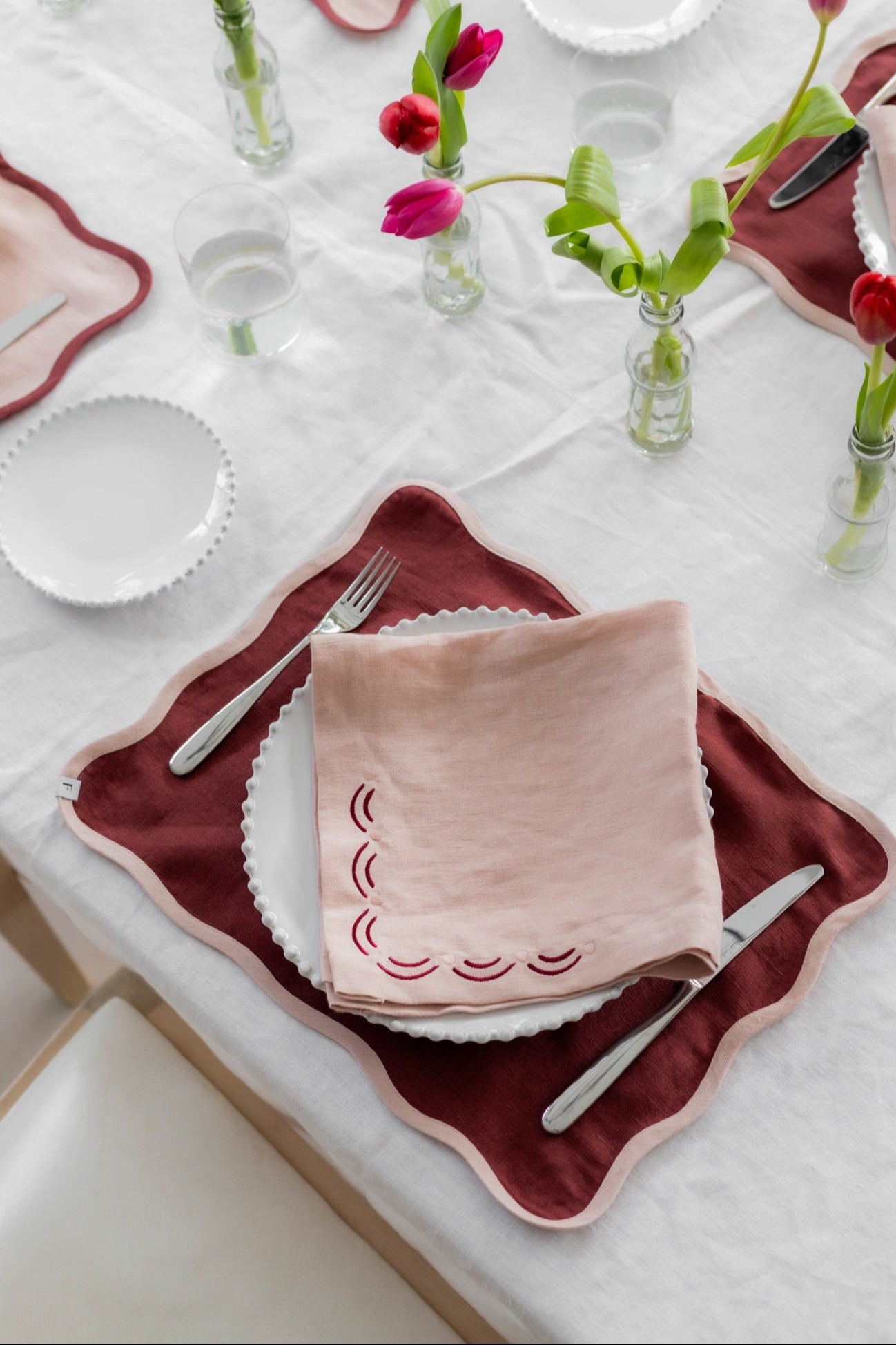 Petal Pink Napkins | Set of 2