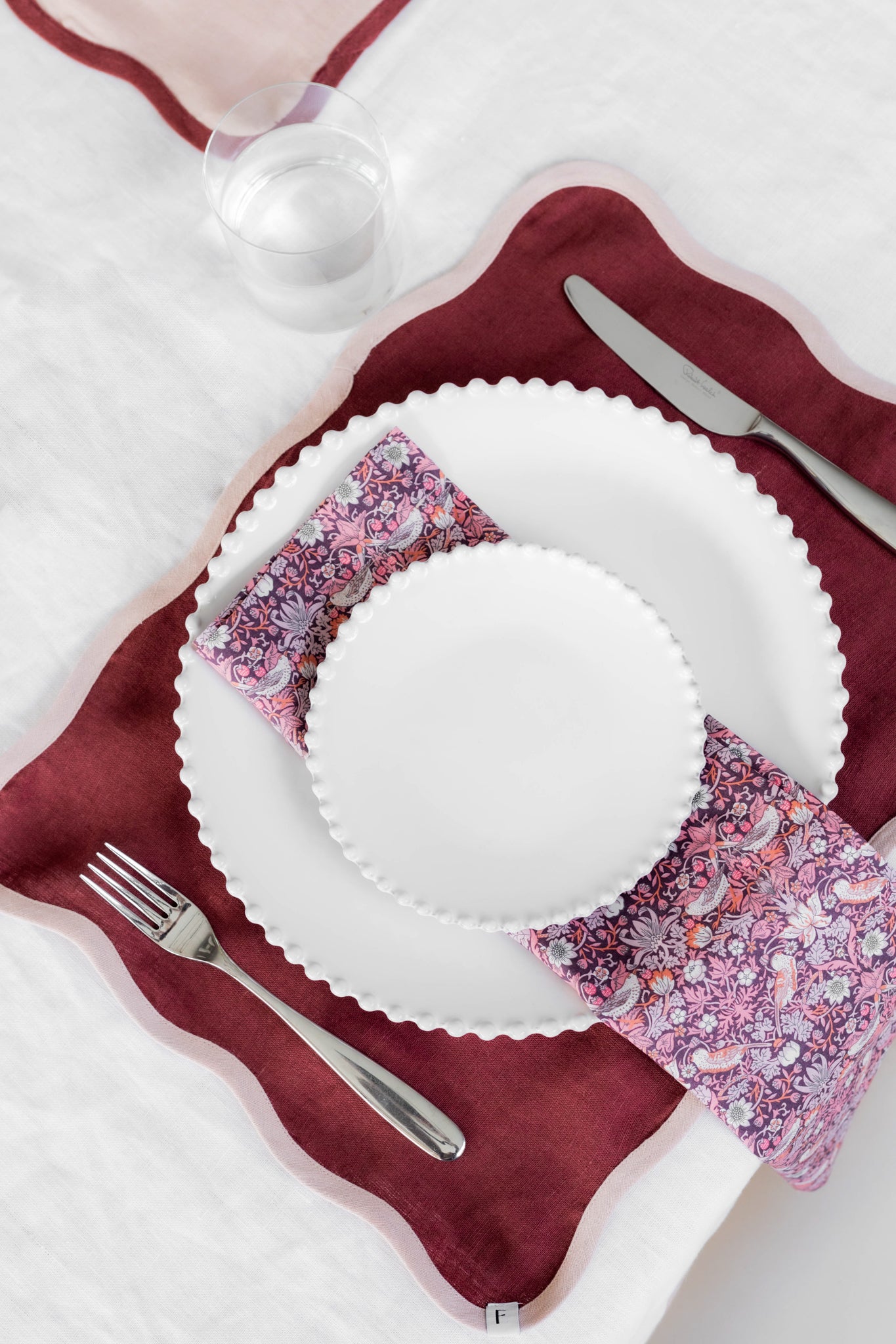 Liberty Pink Strawberry Thief Print Napkins | Set of 2
