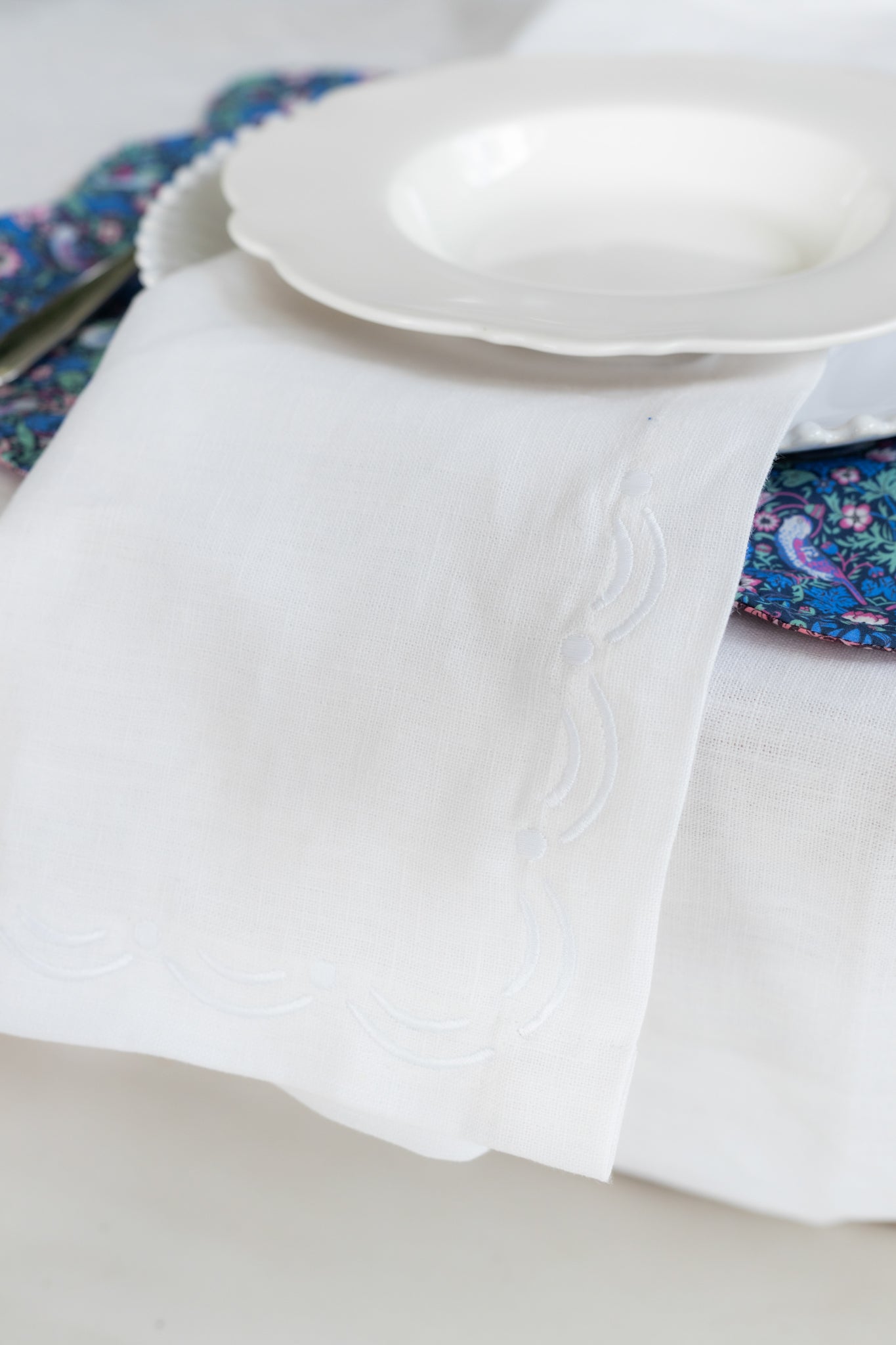 Classic White Napkins | Set of 2