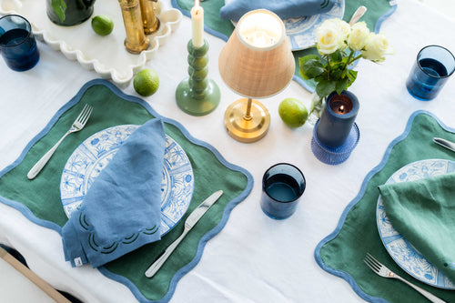 Denim Blue Napkins | Set of 2
